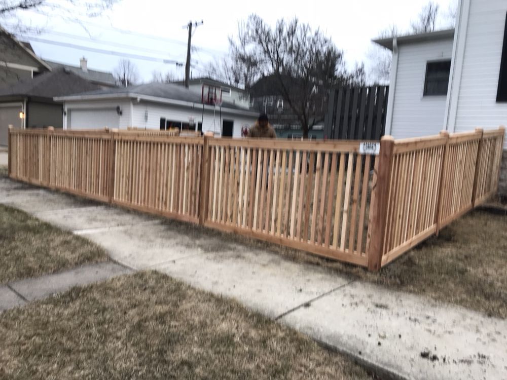 Picket Wood Fence — Maywood, IL — Anaya and Sons Fence Company