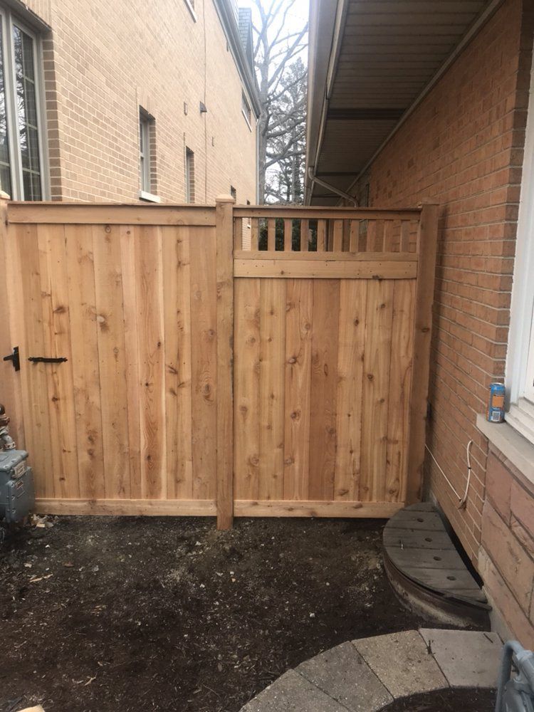 Corner Fence — Maywood, IL — Anaya and Sons Fence Company