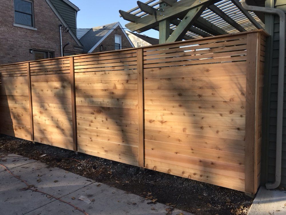 Divider with Fence — Maywood, IL — Anaya and Sons Fence Company