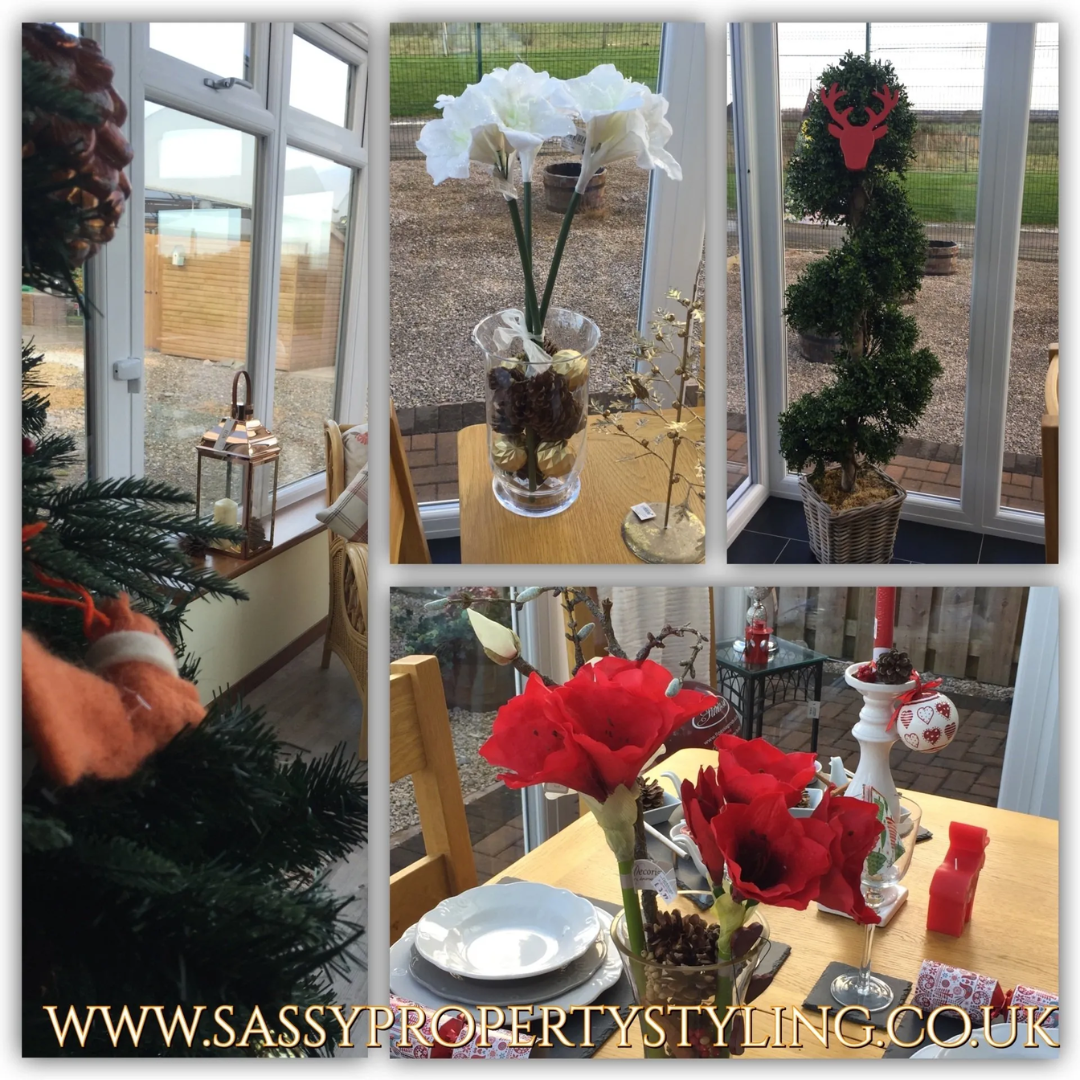 Christmas decoration by Sassy Property Styling
