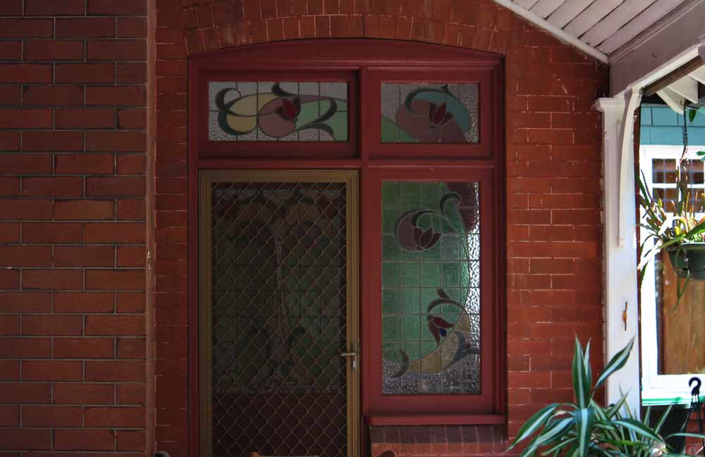 Security Screen Door On Old Brick House — We Install Security Screens in Brisbane South, QLD