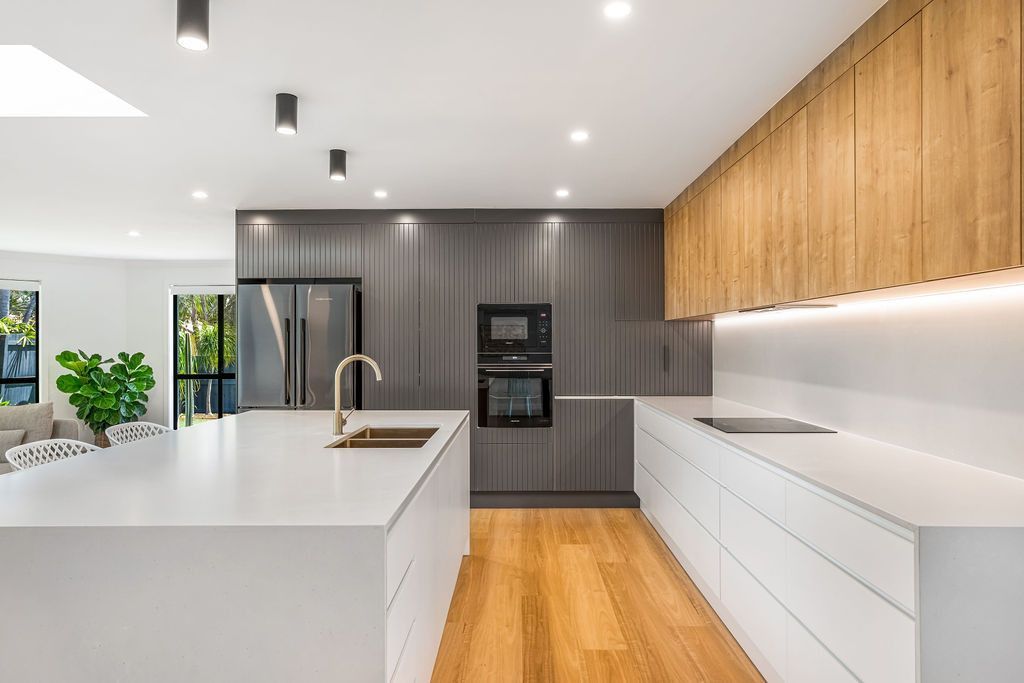 Black Custom Kitchen Cabinets