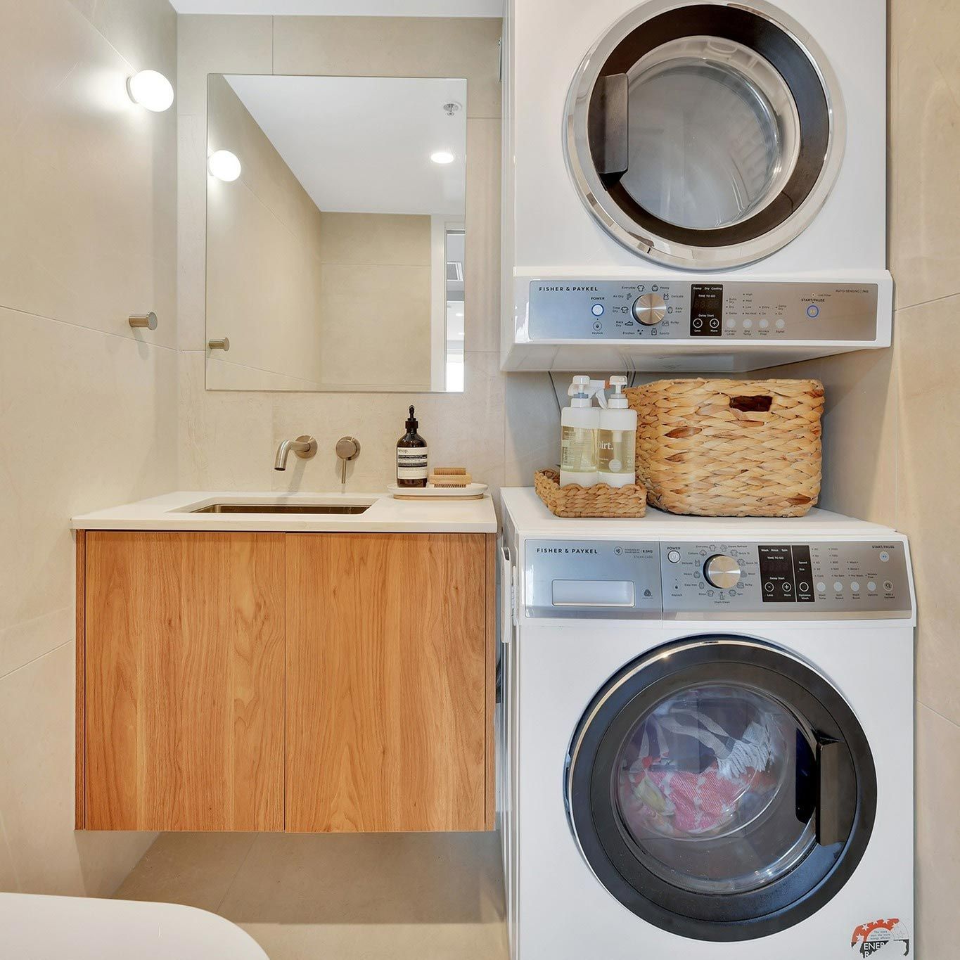 Custom Laundry Cabinets