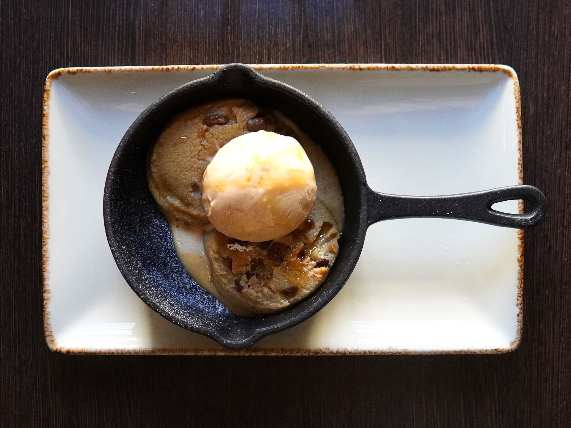 Hot Cookie Dough Skillet. Dessert. Kilmarnock desserts.