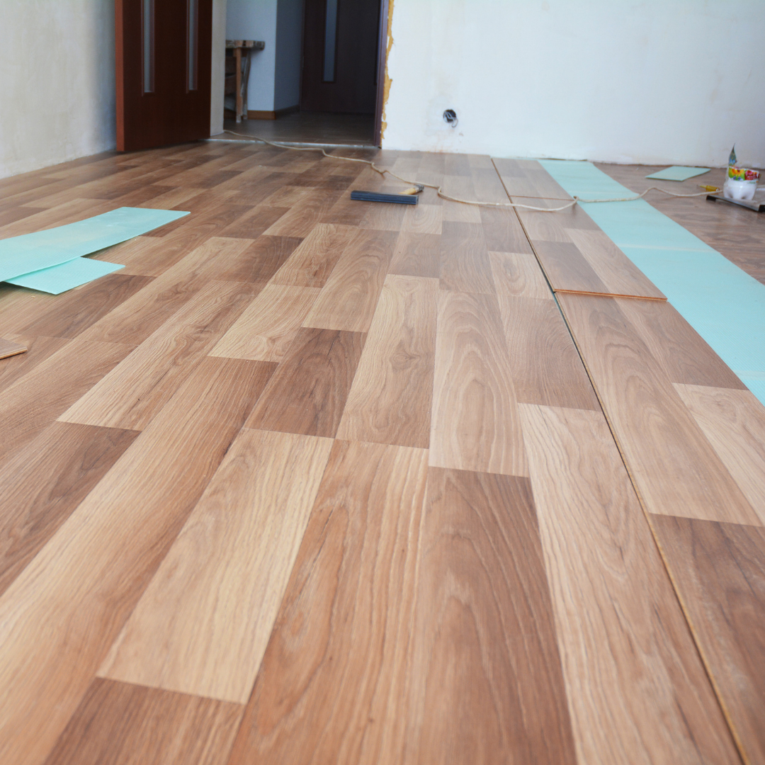 Sample of laminate flooring