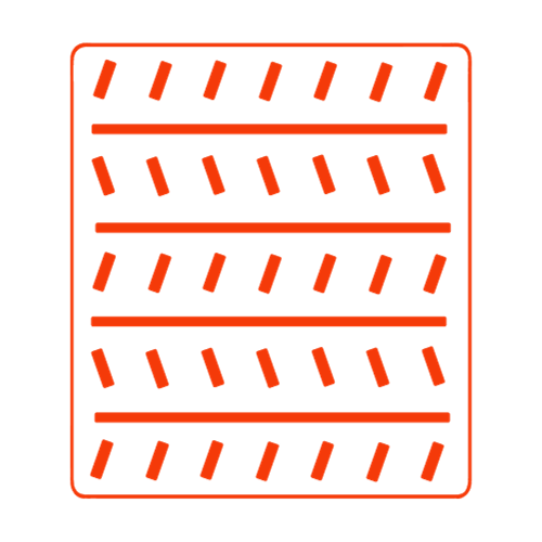 anti slip floor icon with geometric pattern