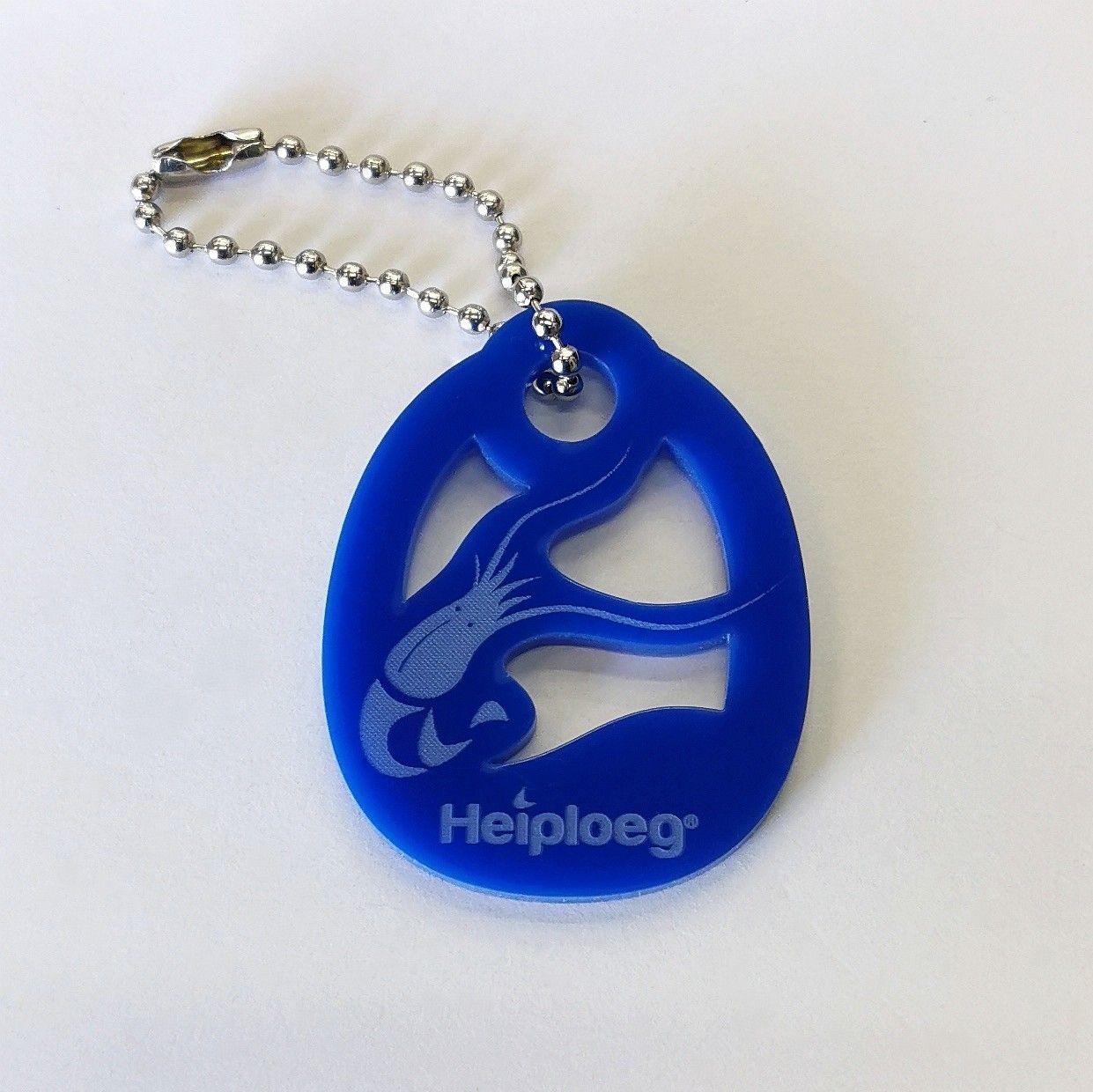 Sleutelhanger blauw Heiploeg International