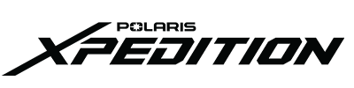 A black and white logo for polaris expedition