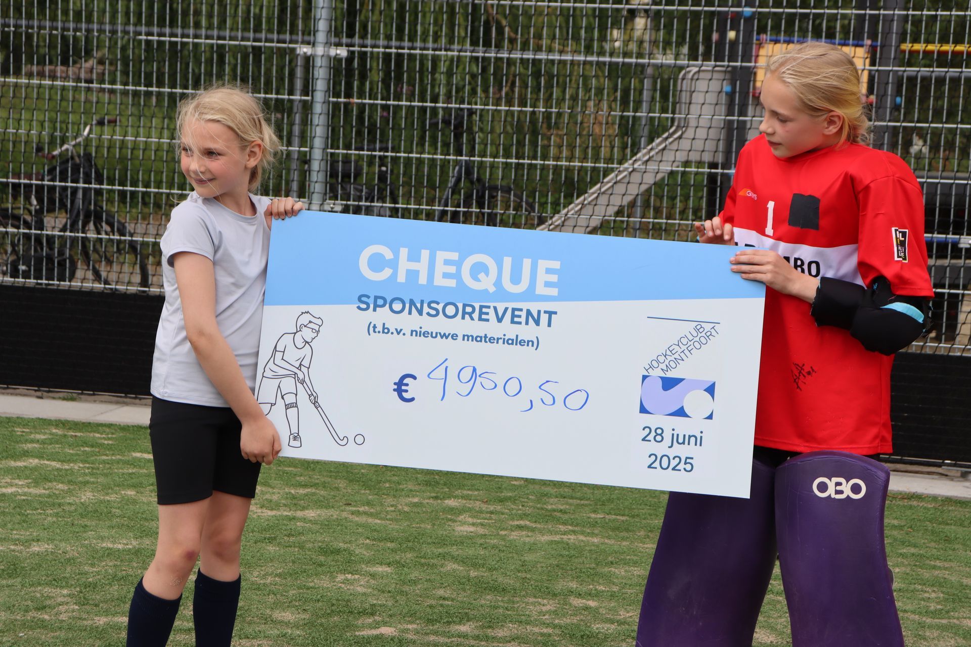 Een prachtige sponsoropbrengst voor materialen in 2025