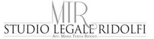 STUDIO LEGALE RIDOLFI DI RIDOLFI AVV. MARIA TERESA - LOGO