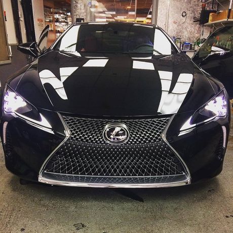 Window Tinting Services — Black Lexus for Tinting in Sherman Oaks, CA