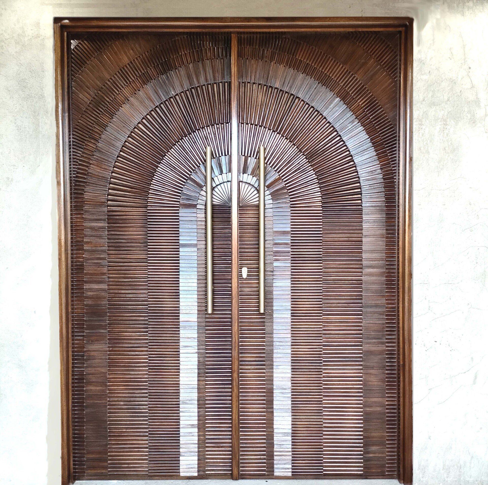 Grapedoor Custom made wooden door Aztec