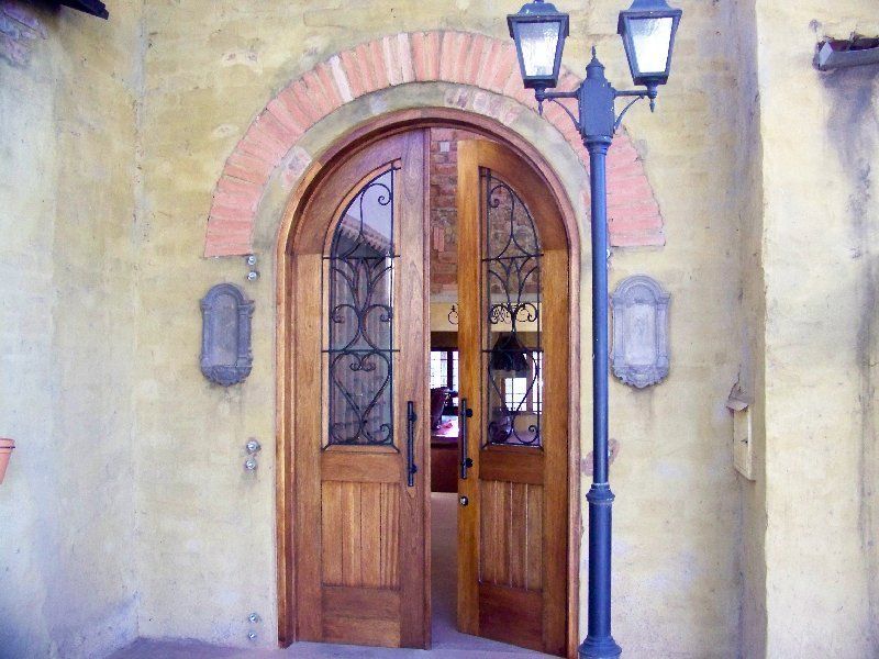 Grapedoor Custom made glass door Tuscany Design