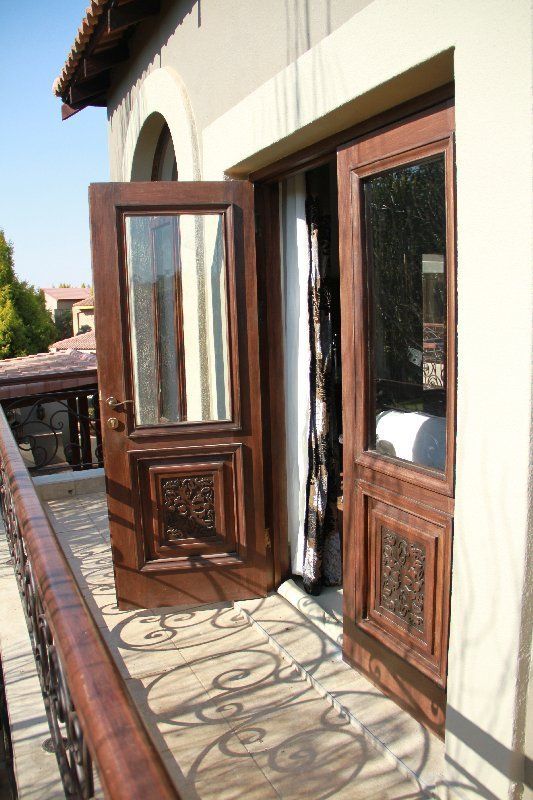 Grapedoor Custom made glass door with decorative wood carving London Place design