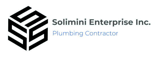 The logo for solimini enterprise inc. is a plumbing contractor.