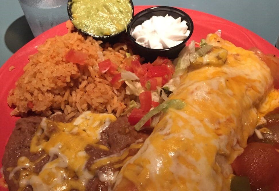photo of a burrito