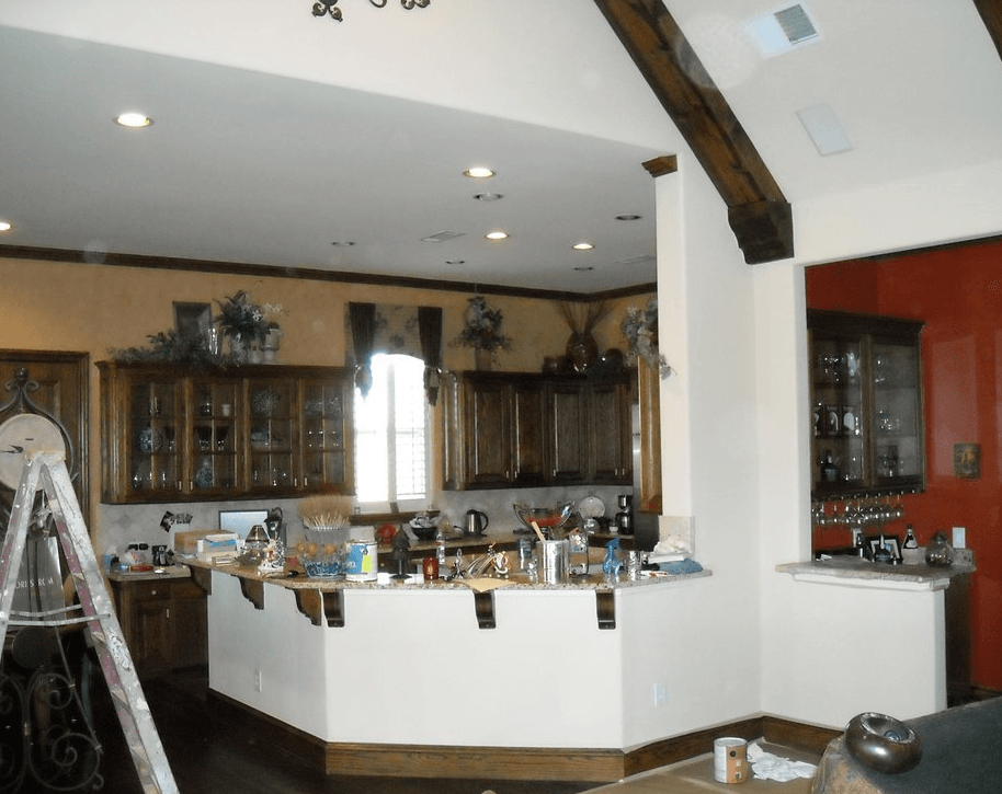 Kitchen House Interior - Residential Painting in Plano, TX