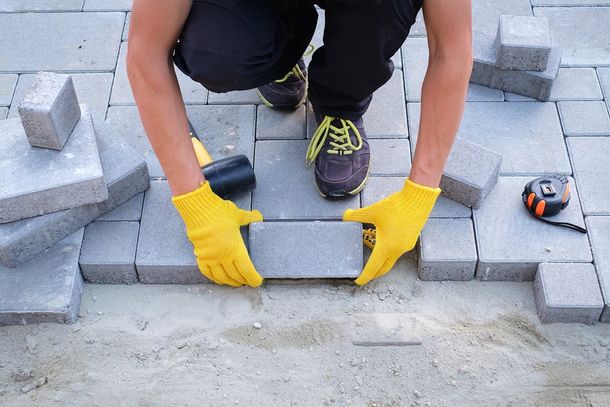 professional stone pavers service