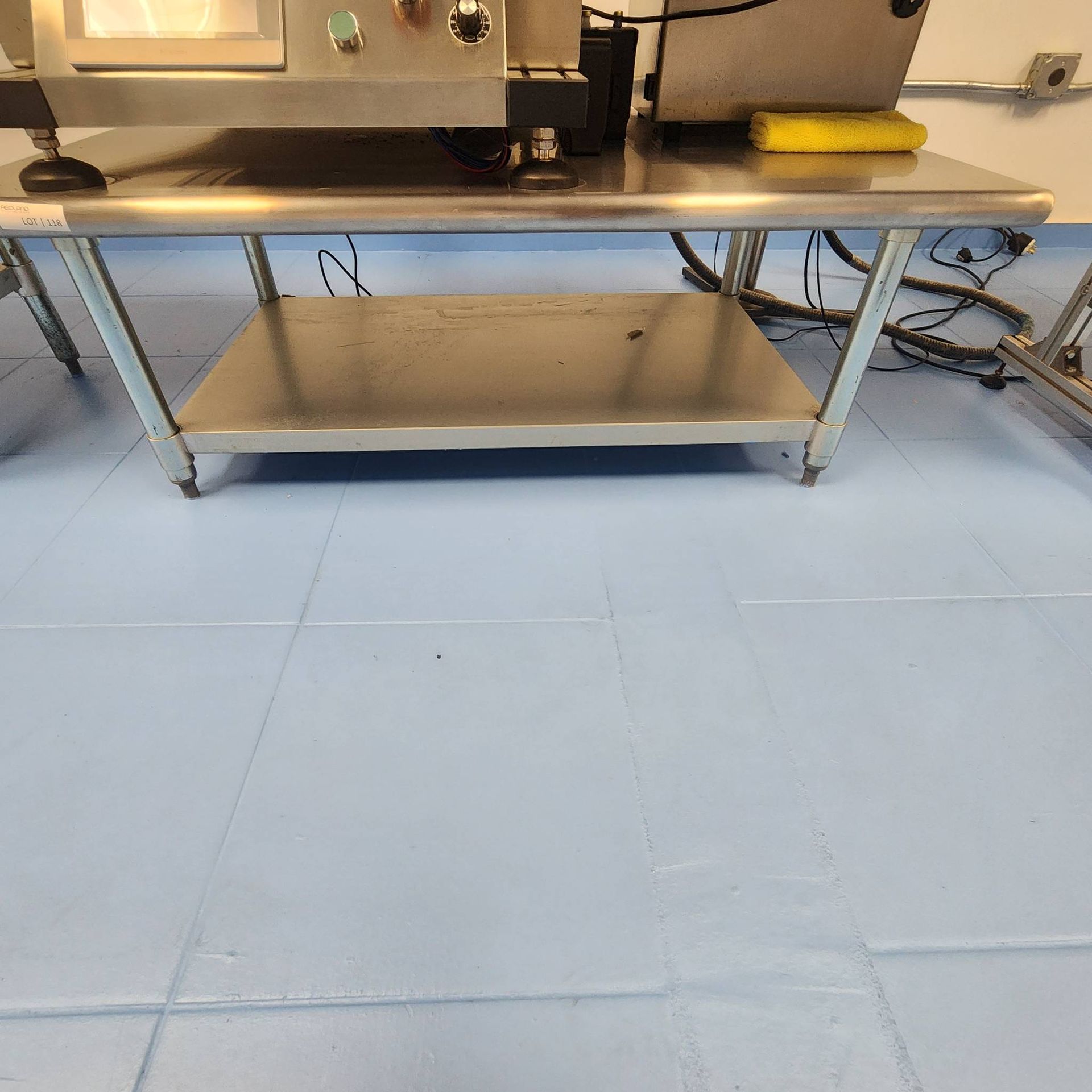Lot 118 - Gridmann Stainless Steel Work Table