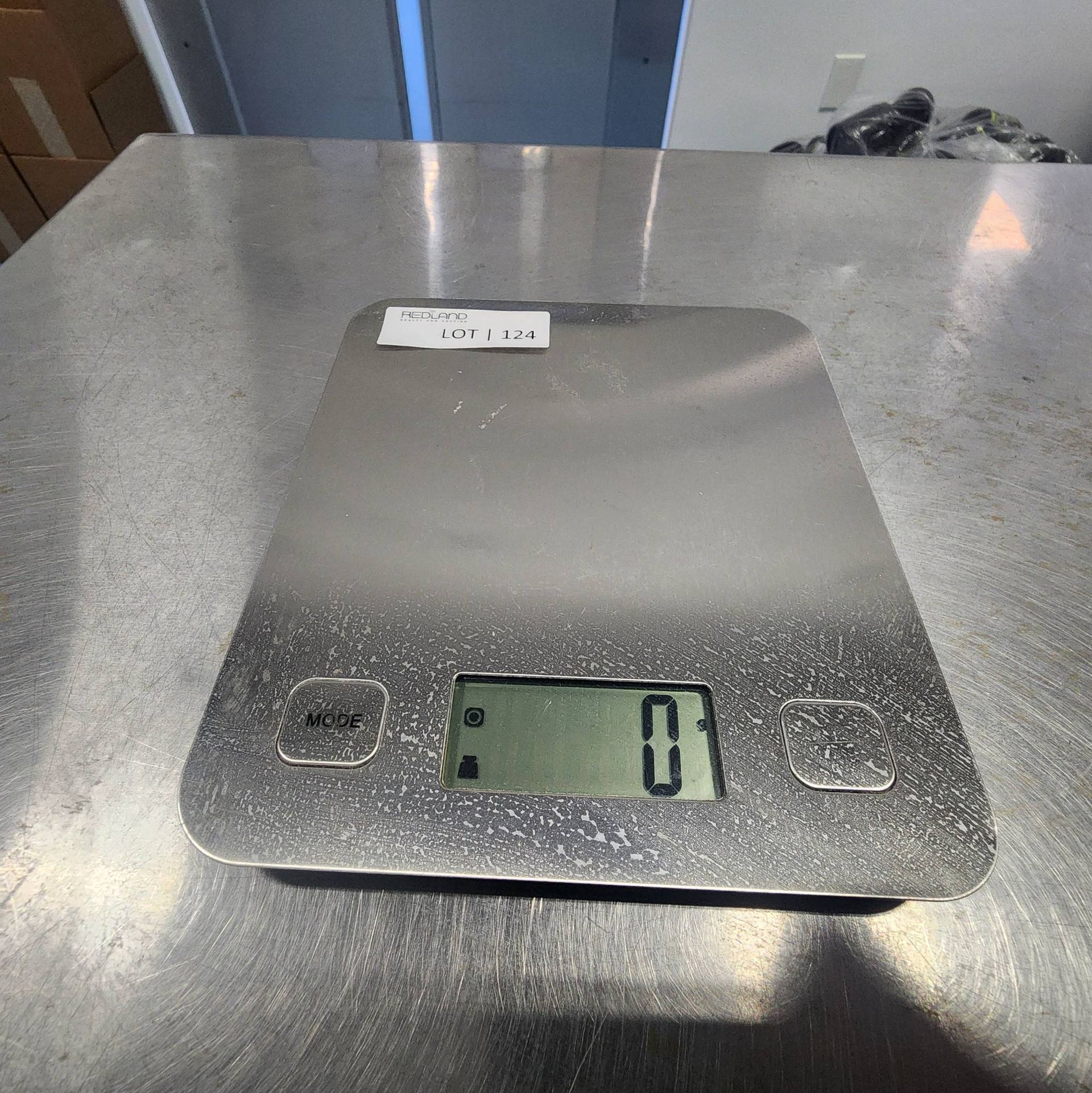Lot 124 - Digital Stainless Steel Kitchen Scale