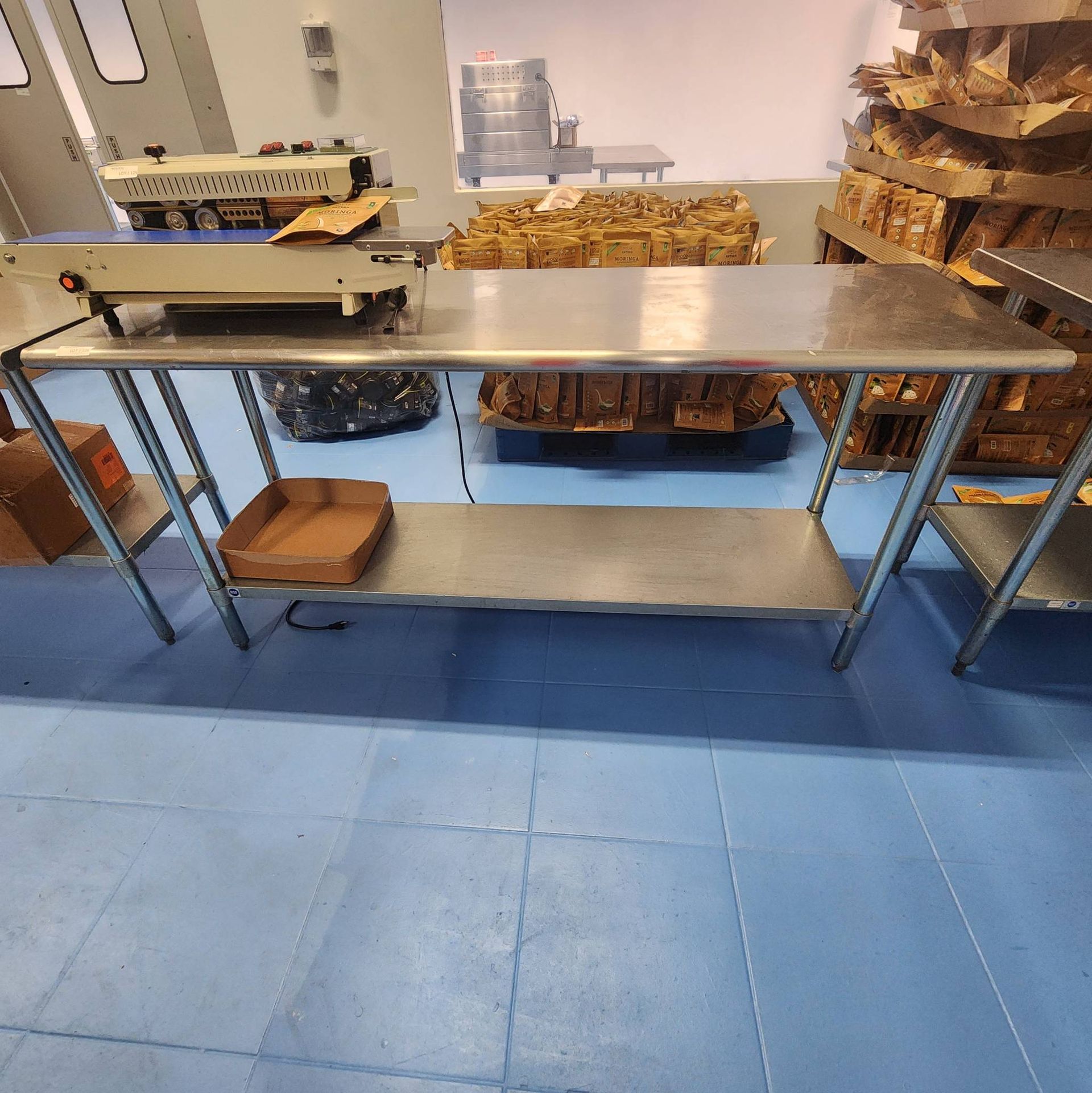Lot 126 - Stainless Steel Work Table
