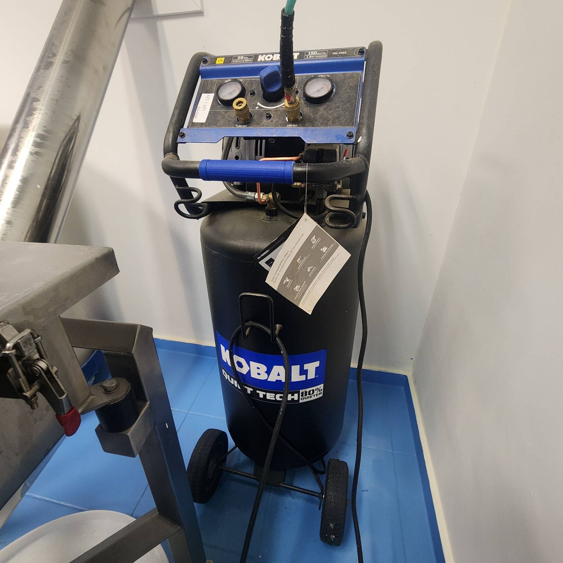 Lot 129 - Kobalt 26-Gallon Air Compressor