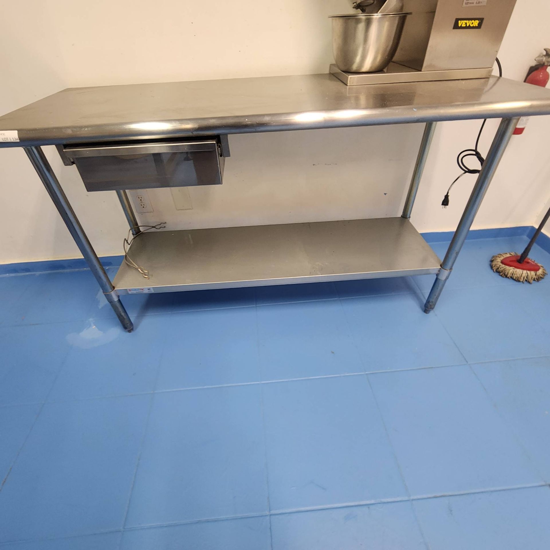 Lot 134 - Stainless Steel Work Table by StableInk