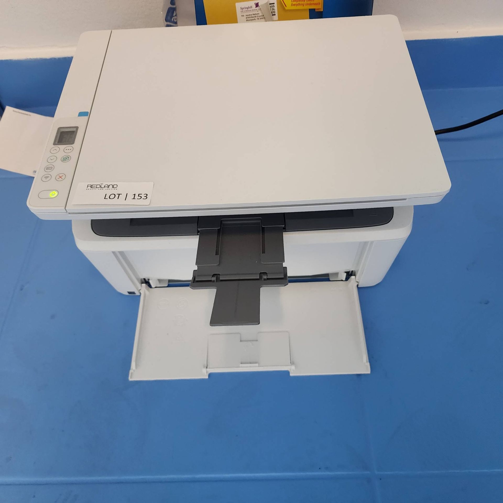Lot 153 - HP LaserJet MFP Printer with Tray