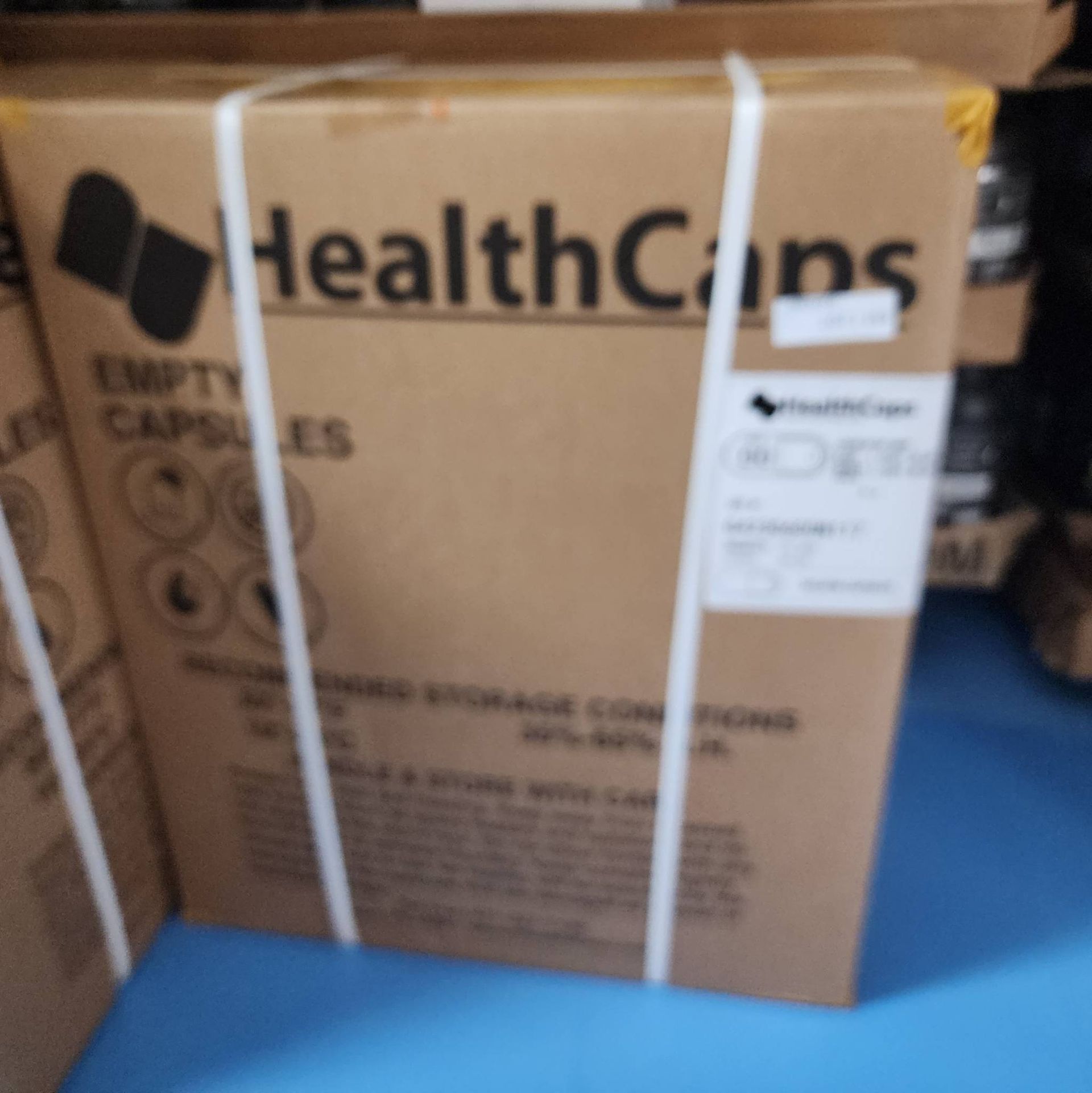Lot 159 - Full Box of 75,000 Gelatin Capsules