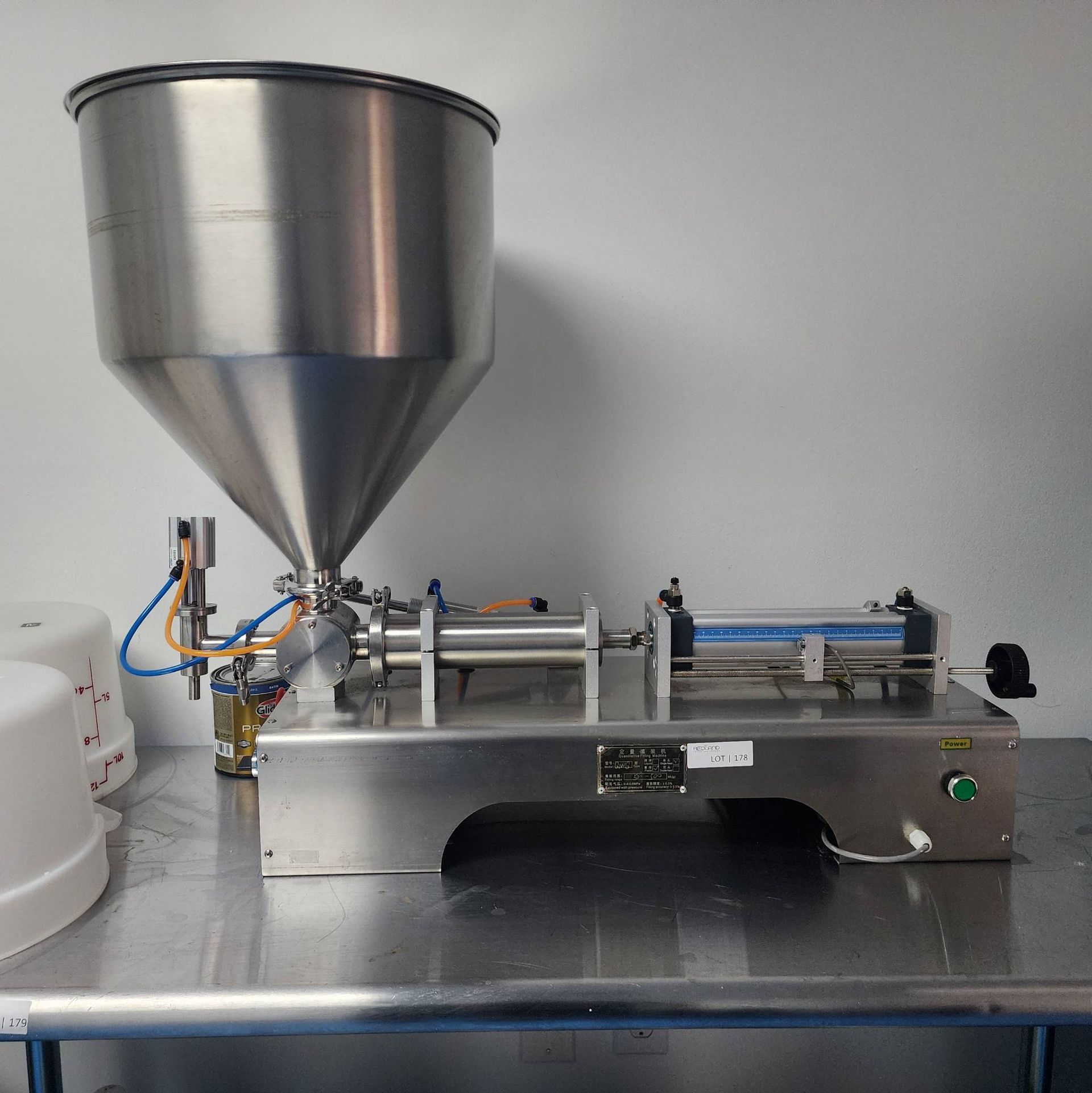Lot 178 - Stainless Steel Quantitative Filling Machine