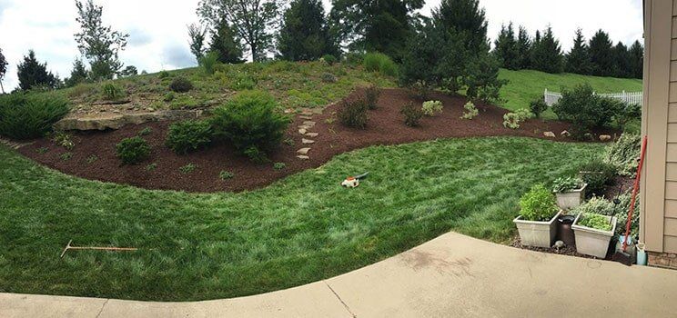 Garden landscape — Full service landscaping in Greensburg,, PA