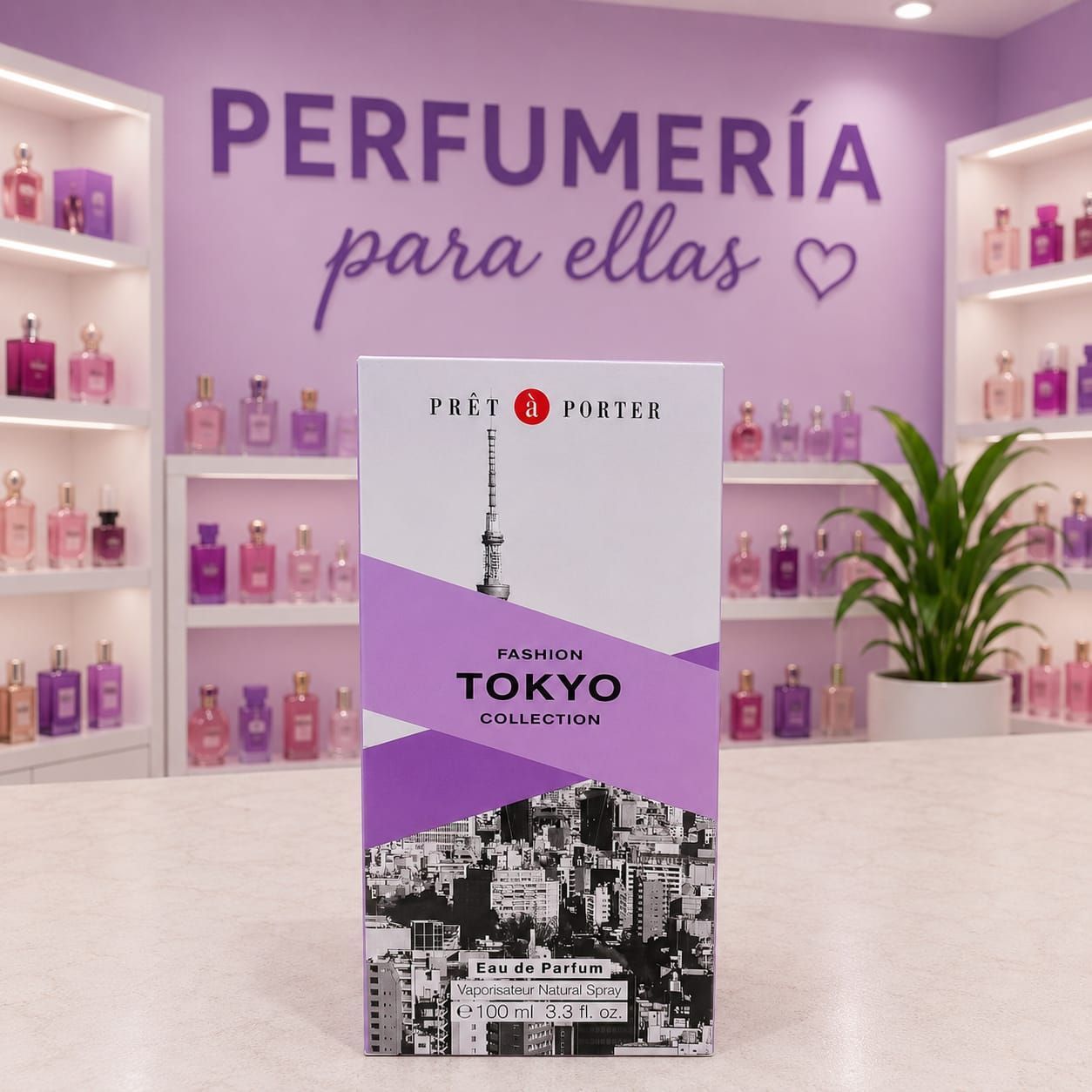 ✨ PRÊT À PORTER TOKYO
? Ideal para quienes prefieren fragancias frescas y sutiles