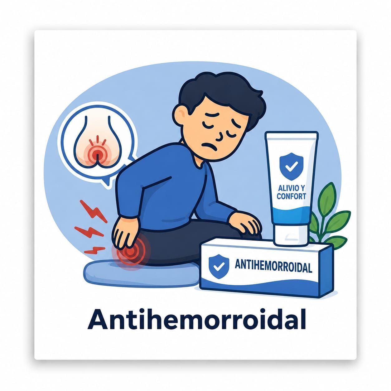 Antihemorroidal