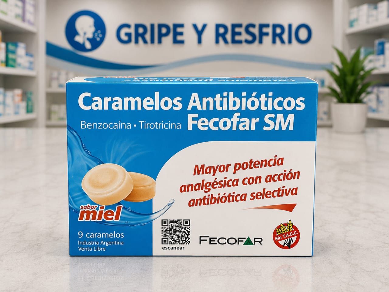 caramelos fecofar miel