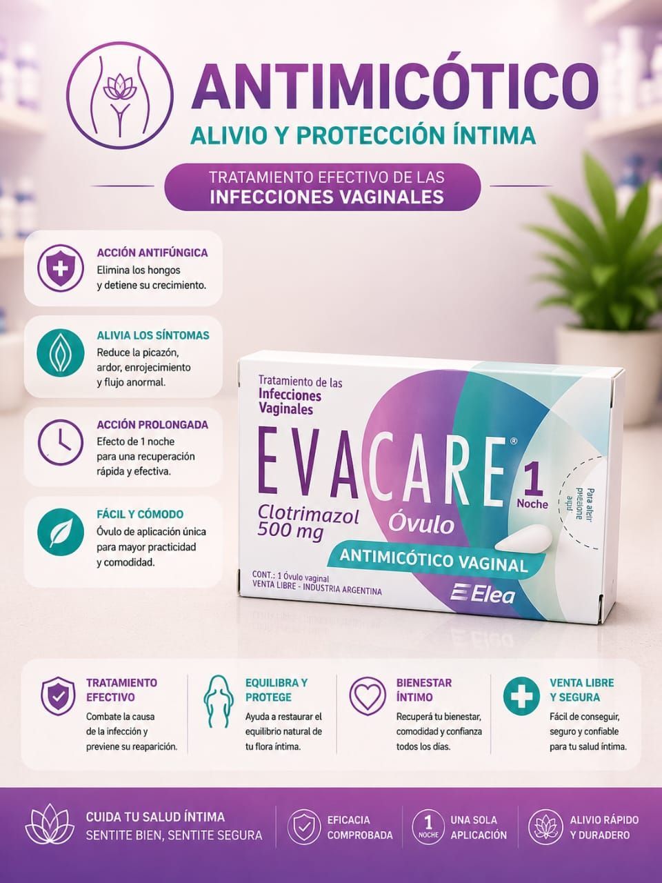 evacare ovulo