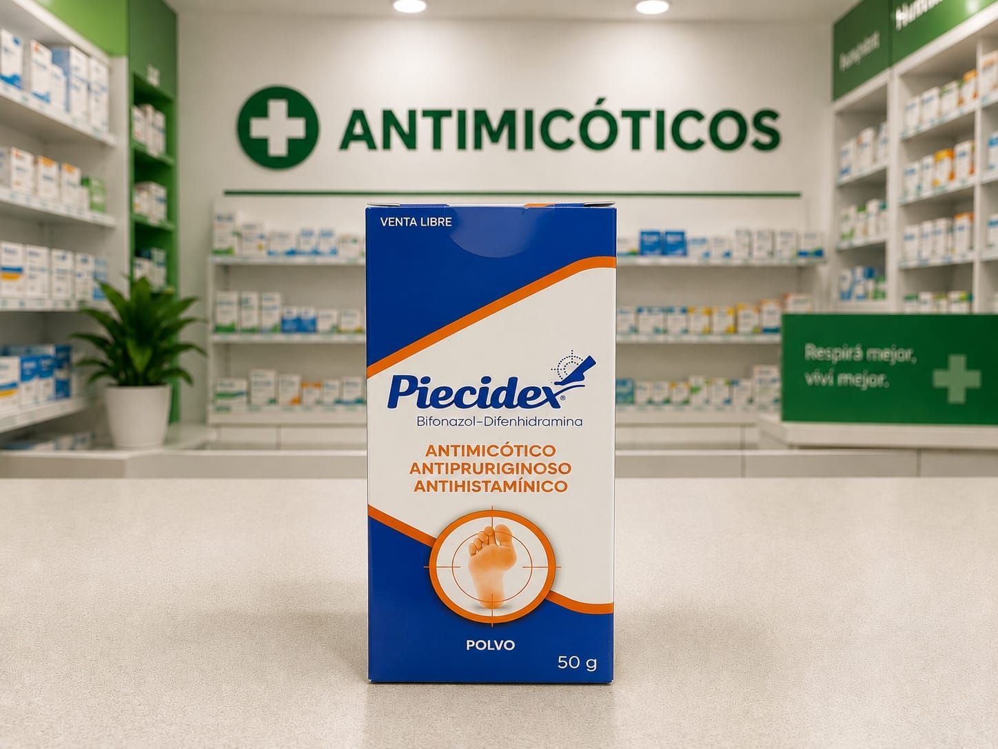 piecidex polvo