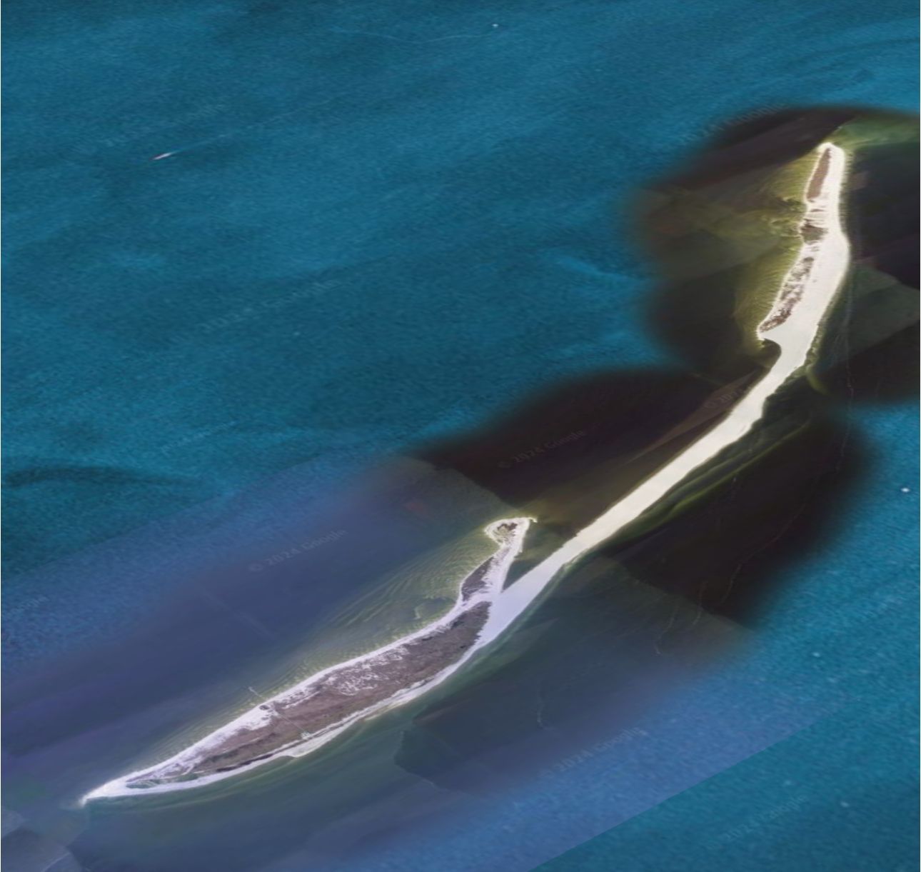 Ship Island from above