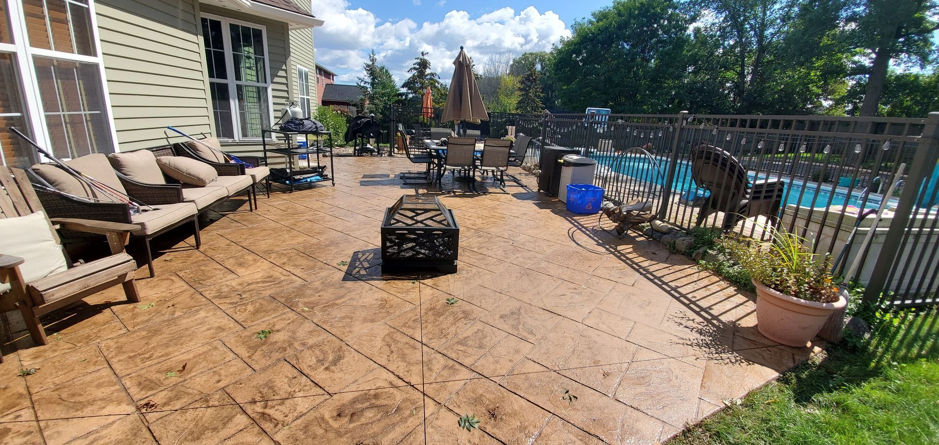 Strong Concrete Floor - Syracuse, NY- Distinctive Stone and Concrete