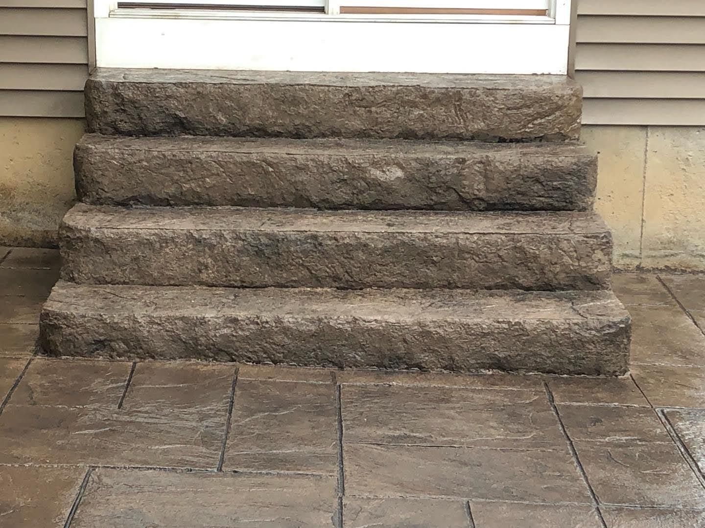 Concrete Steps - Syracuse, NY- Distinctive Stone and Concrete