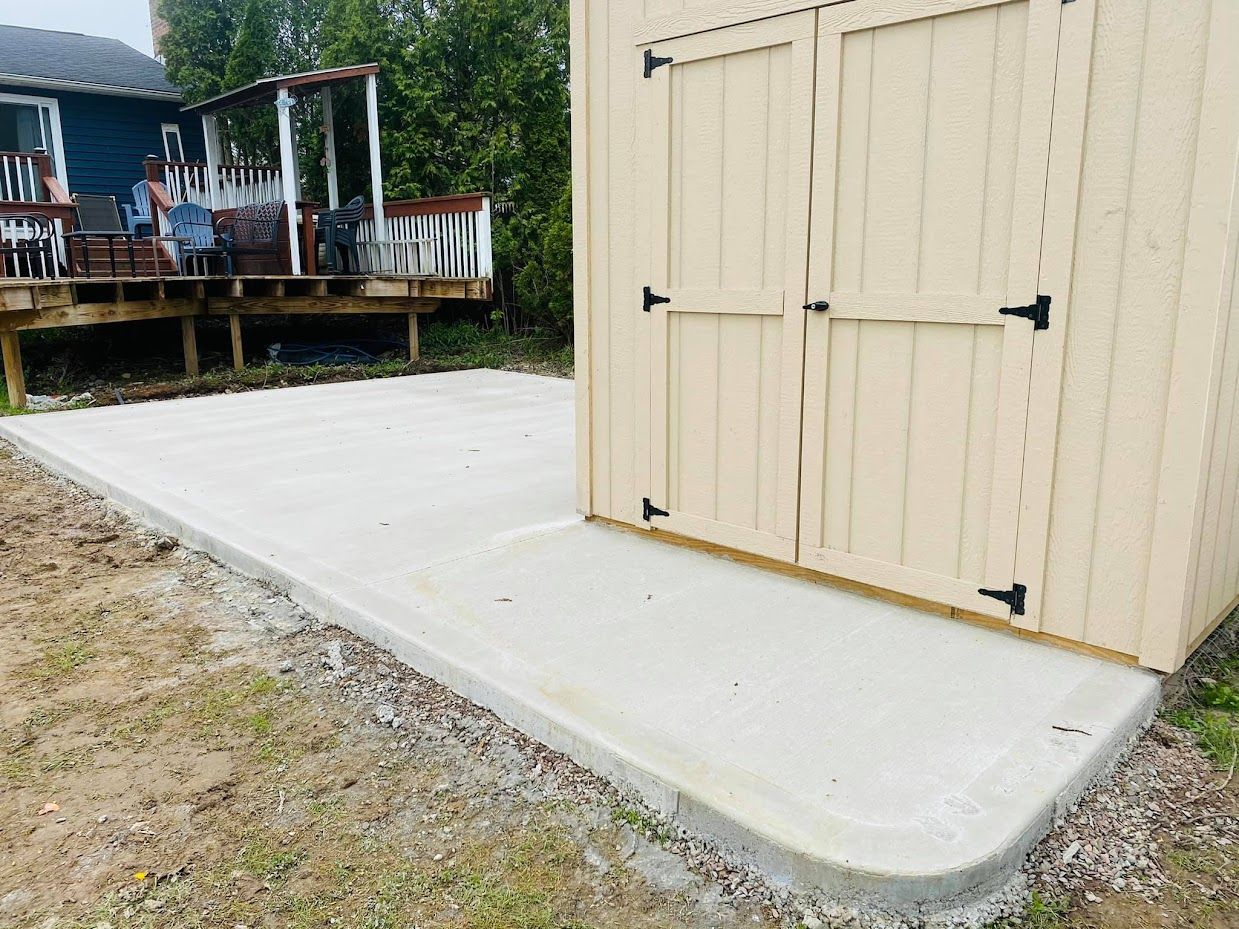 New Concrete Floor - Syracuse, NY- Distinctive Stone and Concrete