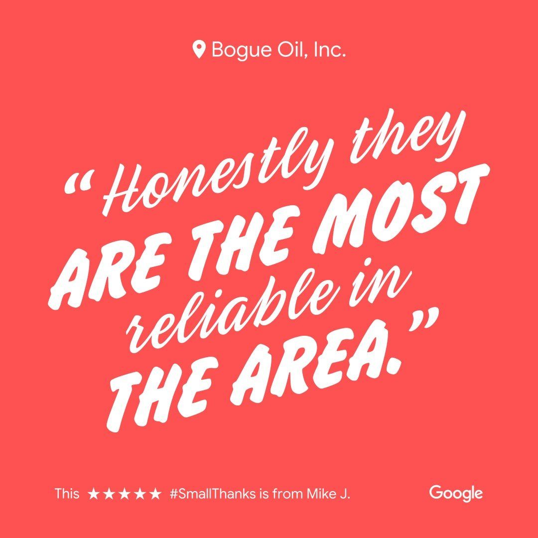 #SmallThanks review from Mike J. - Bogue Oil