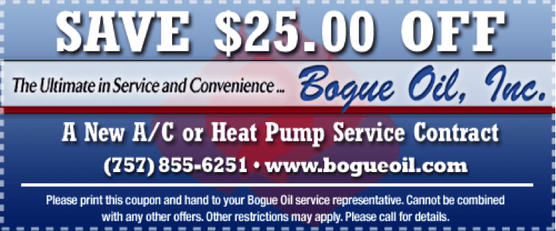 $25 Off Coupon at Bogue Oil