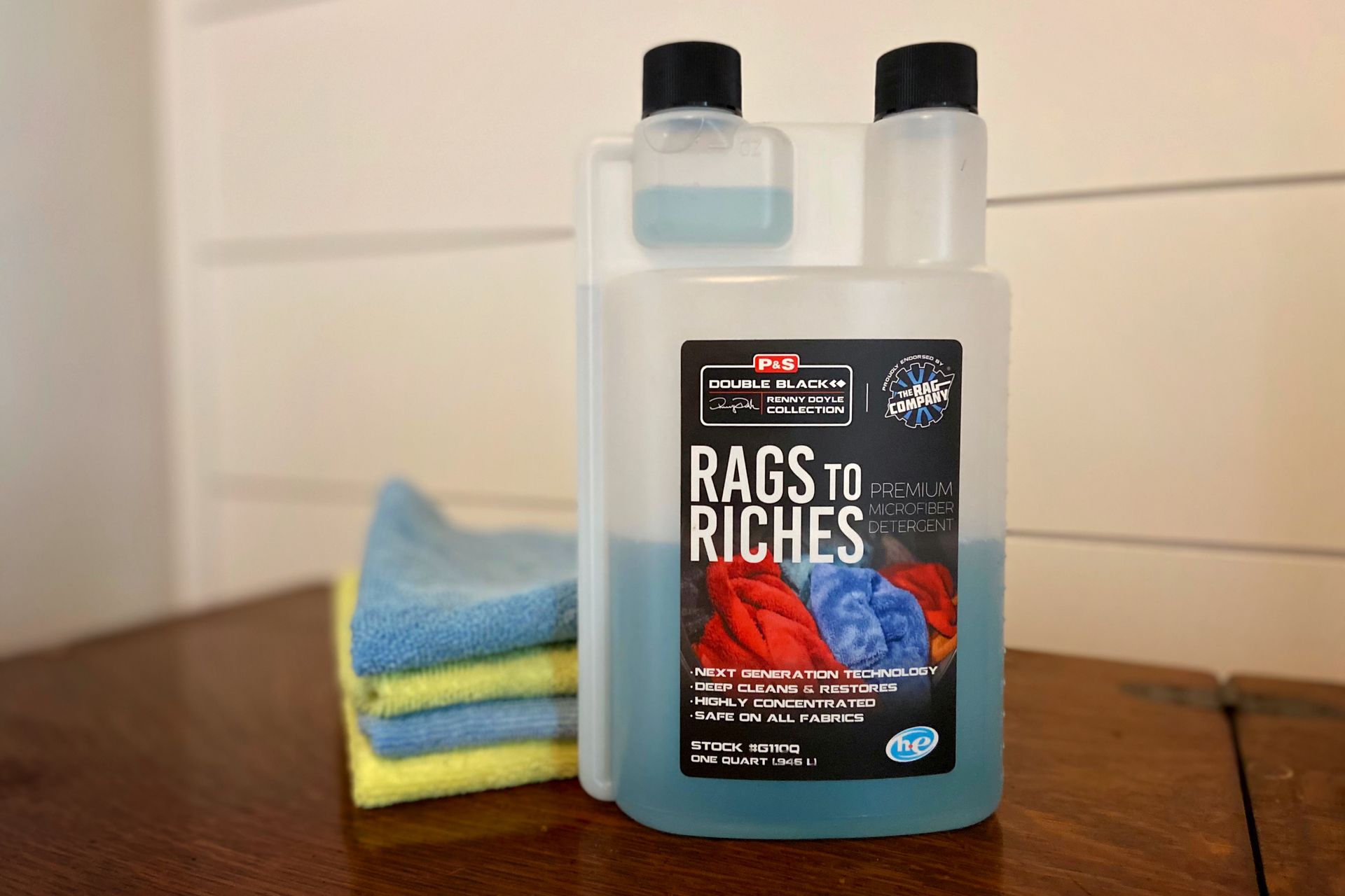 New P&S Detail Products RAGS to RICHES Premium Microfiber Detergent - Detailing Success