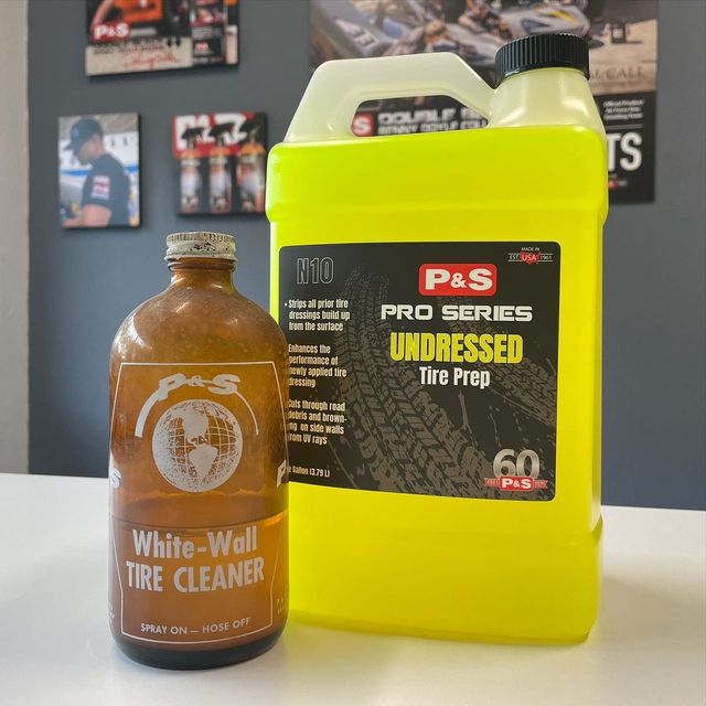 P&S Professional Detail Products - Shine All Performance Dressing - Premium  High Performance Water Based Tire Dressing, Also Perfect for Vinyl, Rubber