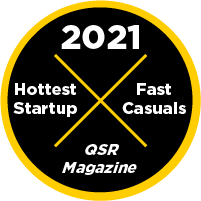 Super chix voted hottest startup by qsr magazine in 2021.