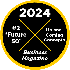Super chix ranked second in the future 50 up and coming concepts in 2024 by business magazine.
