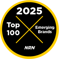 Super chix ranked amongst the top one hundred emerging brands in 2025 by national restaurant news.