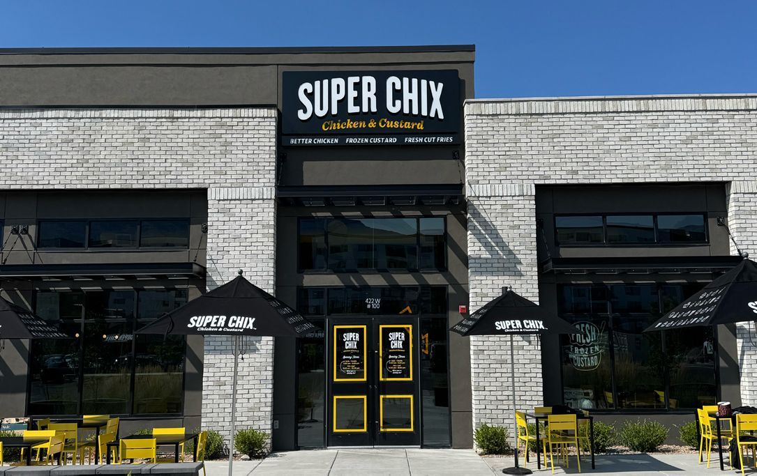 Super chix opens its first ever drive-thru location in provo Utah.