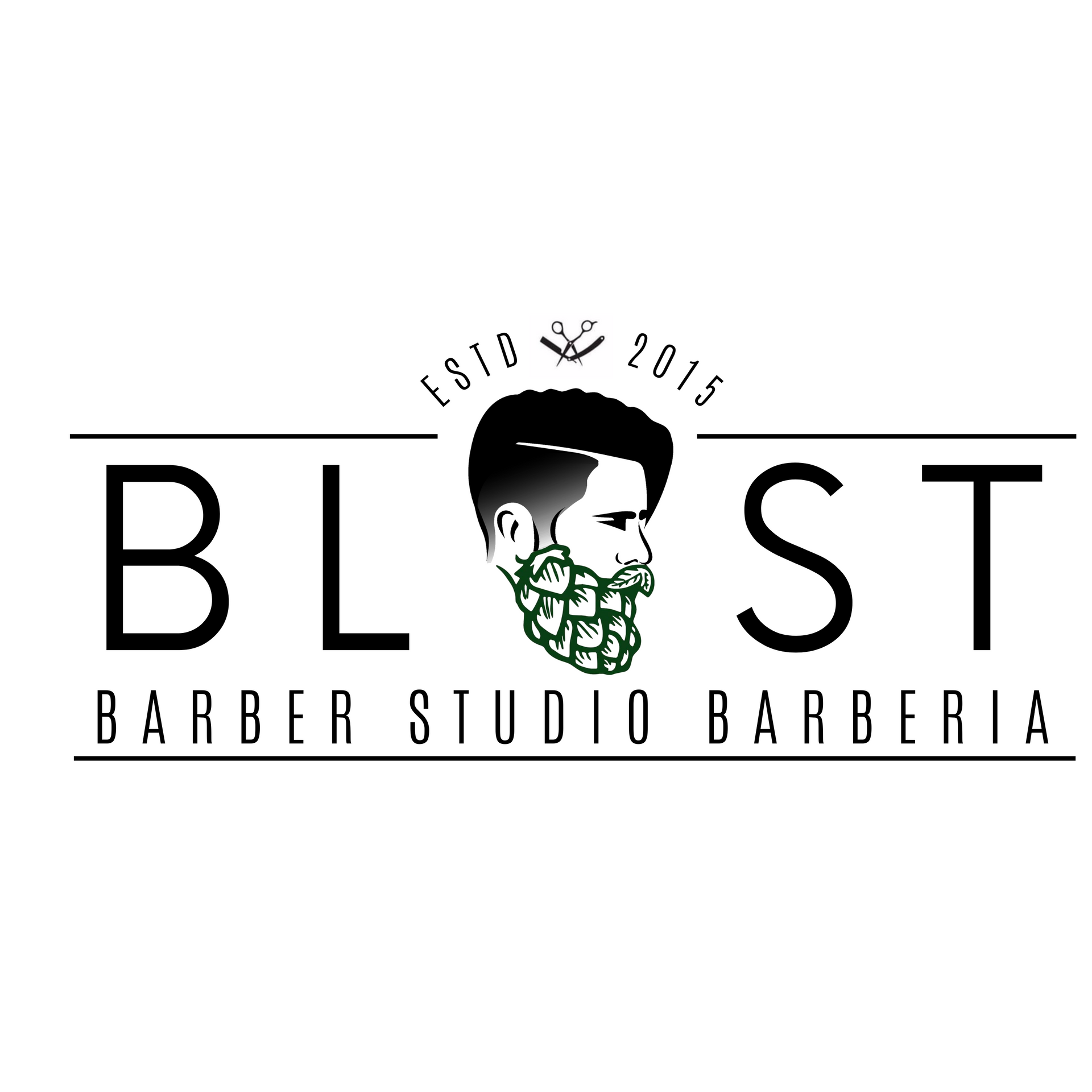 It is a logo for a barber shop.