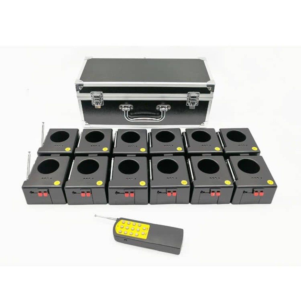 centralina pirotecnica, 12 canali, firing System, Centralina per fuochi d'artificio, Centralina per fontane fredde, fontane per eventi